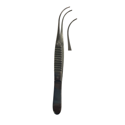 ПJ-50 Elschnig Forceps curved 100 mm